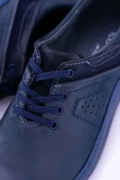 Półbuty Casual></noscript>Boto Granatowe Męskie Półbuty Casual Ventrillo