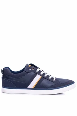 Clearance Boto Granatowe Sportowe Męskie Tenisówki Tony