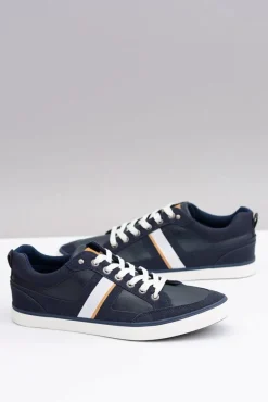 Clearance Boto Granatowe Sportowe Męskie Tenisówki Tony