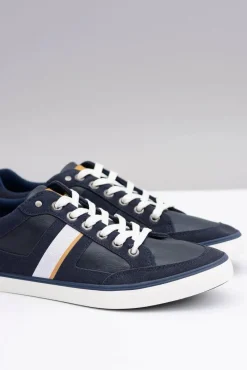 Clearance Boto Granatowe Sportowe Męskie Tenisówki Tony