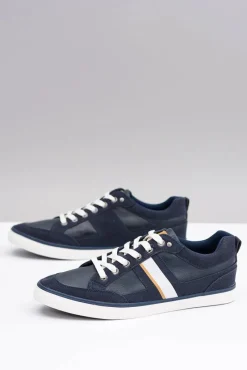 Clearance Boto Granatowe Sportowe Męskie Tenisówki Tony