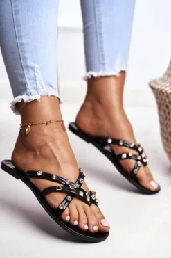 Outlet Gumowe Japonki Ćwieki Dżety Havana Damskie Klapki Sportowe|Klapki Damskie Japonki