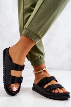 Klapki Damskie Klasyczne><noscript><img width=