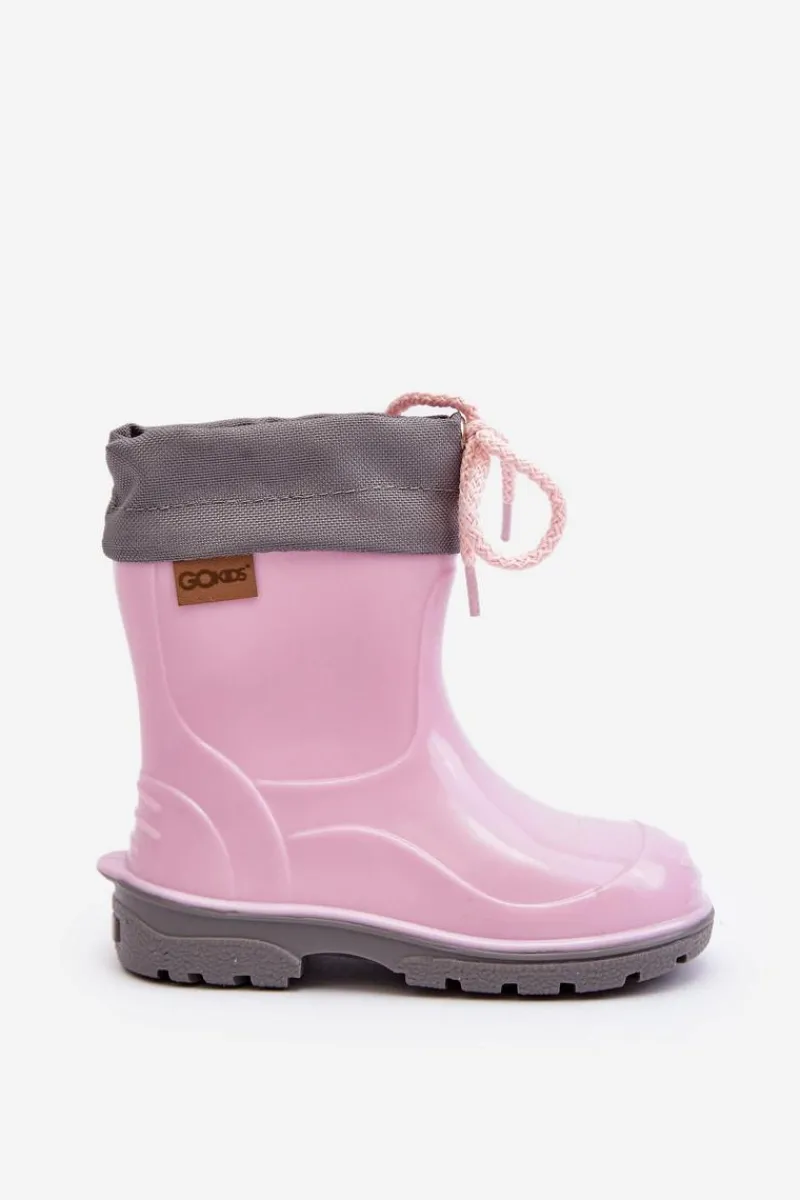 Chłopięce|Dziewczęce>Boto Kalosze Dziecięce KIMMY Różowe GoKids 951