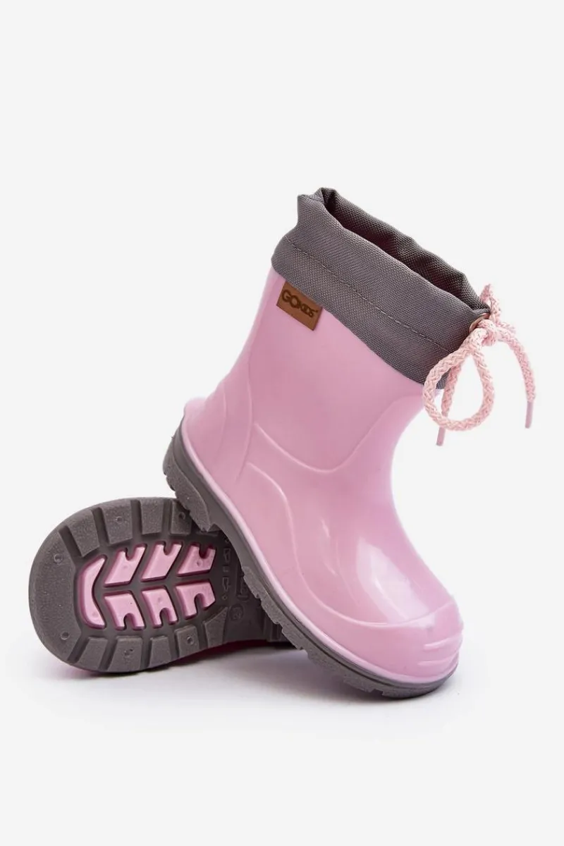 Chłopięce|Dziewczęce>Boto Kalosze Dziecięce KIMMY Różowe GoKids 951