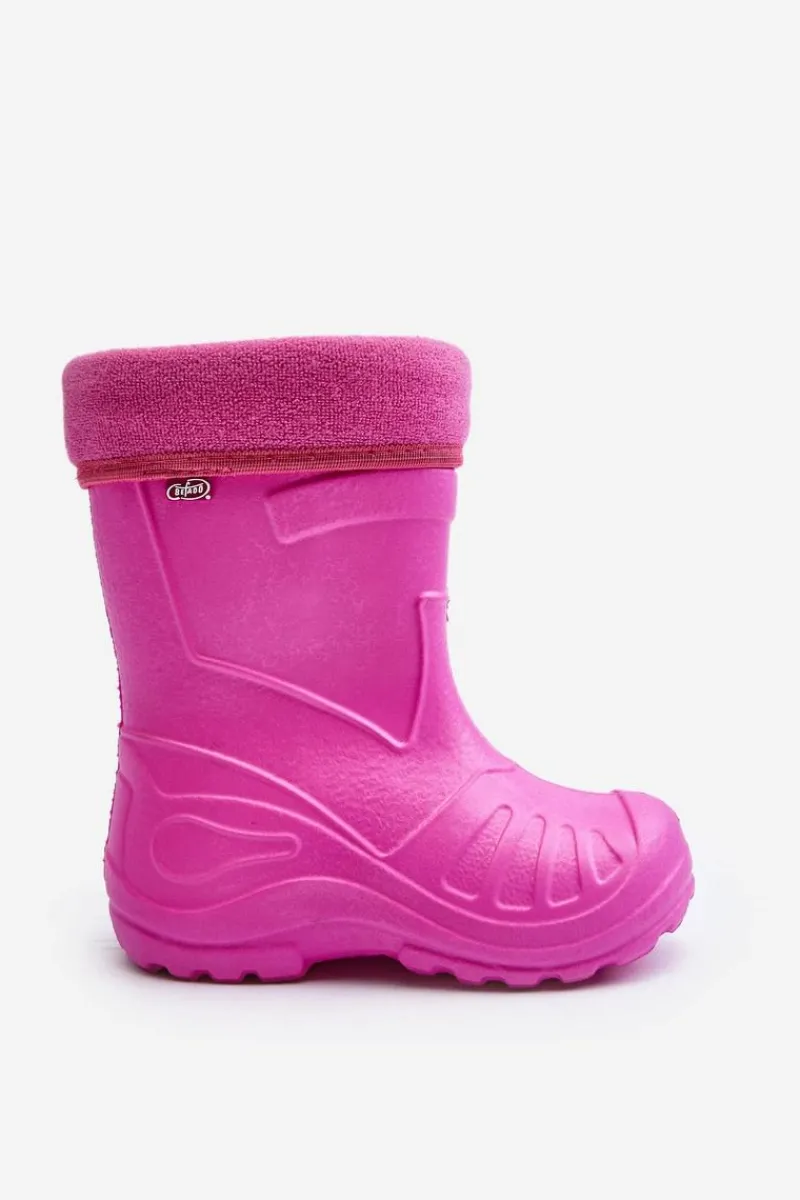 Sale BEFADO Kalosze Dziecięce Ocieplane 162X101 Różowe