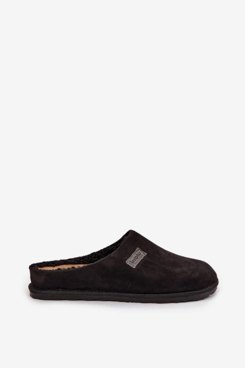 Discount INBLU Kapcie Damskie Obuwie Domowe CS000045 Czarne Czarny
