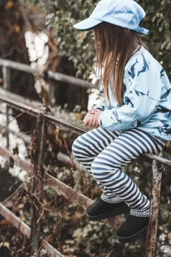 Chłopięce|Dziewczęce></noscript>Boto Kapcie Dziecięce Wsuwane Ocieplane Czarne Olivane Czarny