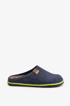 Klapki Męskie Klasyczne|Papcie Męskie>INBLU Kapcie Męskie Obuwie Domowe SI000023 Grantowe