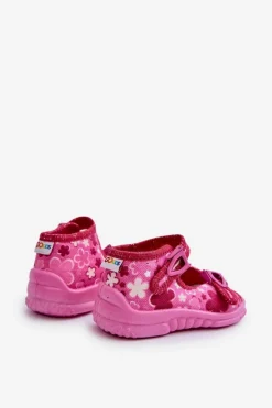 Clearance Boto Kapcie Sandałki Dziecięce NEL 310-5F GOKIDS Różowe