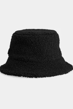 Best 4F Kapelusz BUCKET HAT Pluszowy Damski AW23ACAPF283-20S Czarny