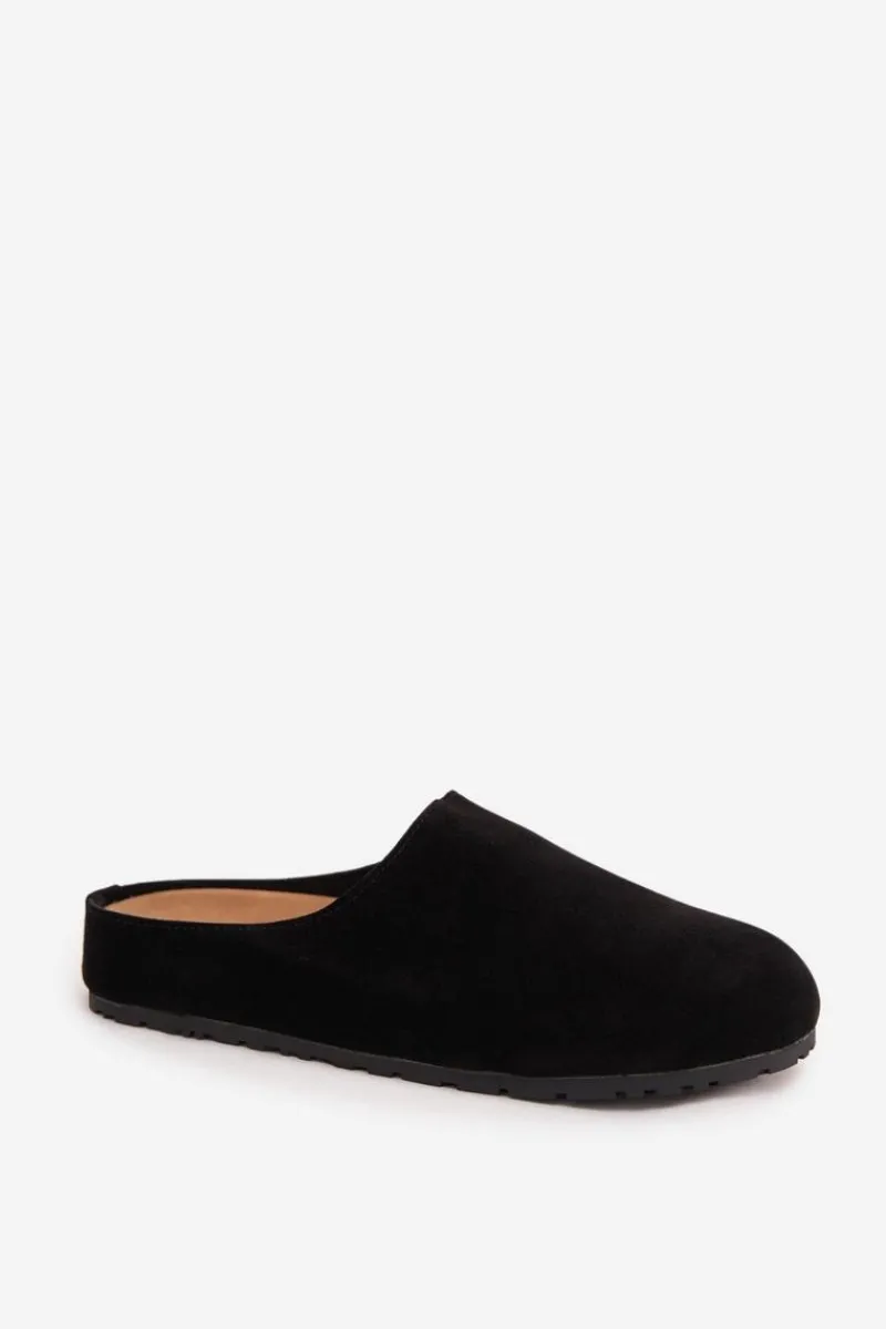 Kapcie Klasyczne|Klapki Korkowe>Boto Klapki Chodaki Damskie Na Platformie Czarne Sylviane Czarny