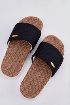 Sale Big Star Shoes Klapki Damskie Big Star RR274A108 Czarne Czarny