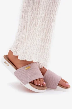 Klapki Damskie Big Star|Klapki Na Platformie><noscript><img width=