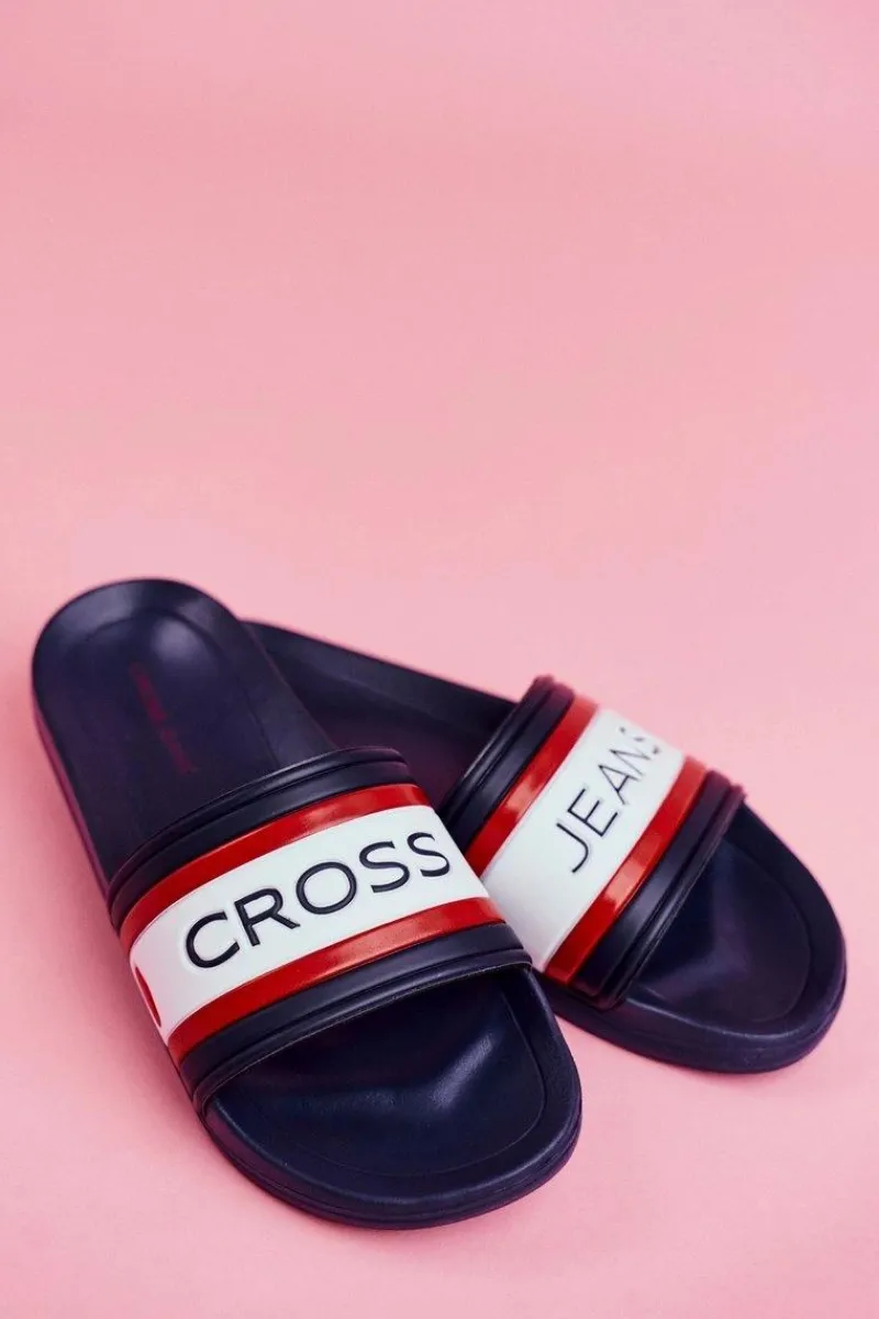 Klapki Damskie Granatowe FF2R4160C Damskie Klapki Sportowe|Klapki Damskie Klasyczne