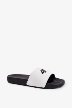 Klapki Sportowe|Klapki Damskie Klasyczne>4F Klapki Damskie RMM00FSLIF010-10S Białe Biały