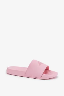 Sale 4F Klapki Damskie RMM00FSLIF010-56S Różowe Różowy