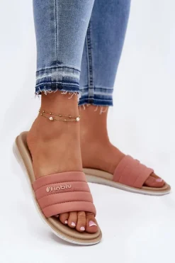 Klapki Basenowe|Klapki Damskie Klasyczne>INBLU Klapki Damskie SF000003 Różowe Różowy