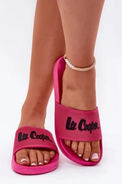 Sale Lee Cooper Klapki Damskie LCW-25-07-3521L Fuksja Różowy
