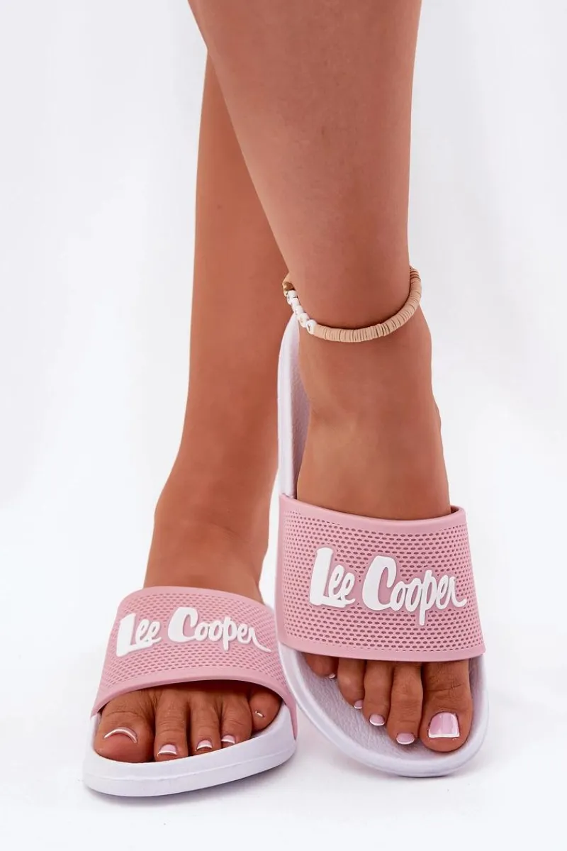 Outlet Klapki Damskie LCW-25-07-3520L Jasnoróżowe Damskie Klapki Basenowe|Klapki Damskie Klasyczne