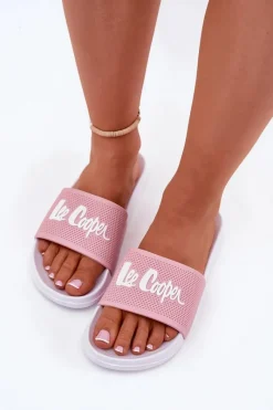 Outlet Klapki Damskie LCW-25-07-3520L Jasnoróżowe Damskie Klapki Basenowe|Klapki Damskie Klasyczne