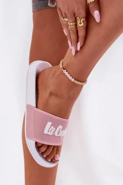 Outlet Klapki Damskie LCW-25-07-3520L Jasnoróżowe Damskie Klapki Basenowe|Klapki Damskie Klasyczne