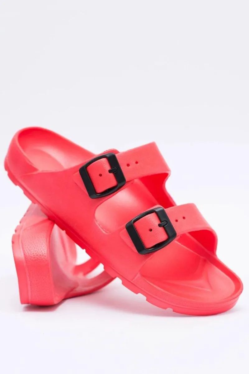 Hot Klapki Damskie Lekkie Ogrodowe Czerwone Damskie Klapki Sportowe|Klapki Damskie Klasyczne