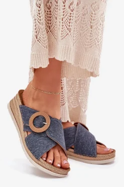 Klapki Na Koturnie|Klapki Na Obcasie><noscript><img width=