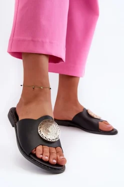 Klapki Damskie Klasyczne><noscript><img width=