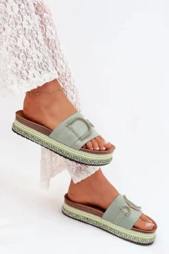 Klapki Na Platformie|Klapki Damskie Klasyczne><noscript><img width=