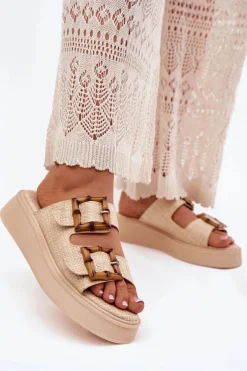 Klapki Na Platformie|Klapki Damskie Klasyczne><noscript><img width=