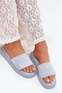 Klapki Na Platformie|Klapki Damskie Klasyczne><noscript><img width=