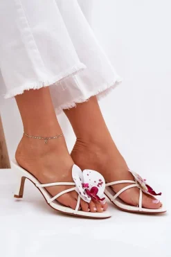 Klapki Na Obcasie|Klapki Damskie Klasyczne><noscript><img width=