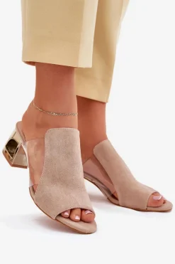 Klapki Na Obcasie|Klapki Damskie Klasyczne><noscript><img width=