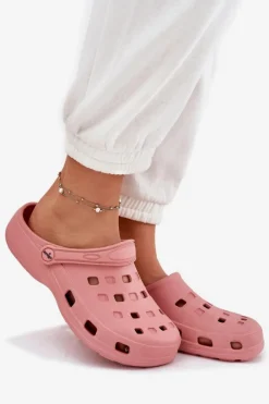 Online Klapki Damskie Piankowe LEMIGO 806 Różowe Damskie Klapki Basenowe|Klapki Damskie Klasyczne