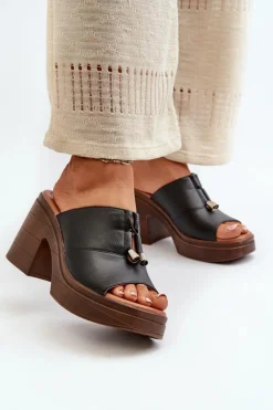 Klapki Damskie Klasyczne><noscript><img width=