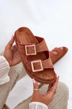 Klapki Na Platformie|Klapki Damskie Klasyczne><noscript><img width=