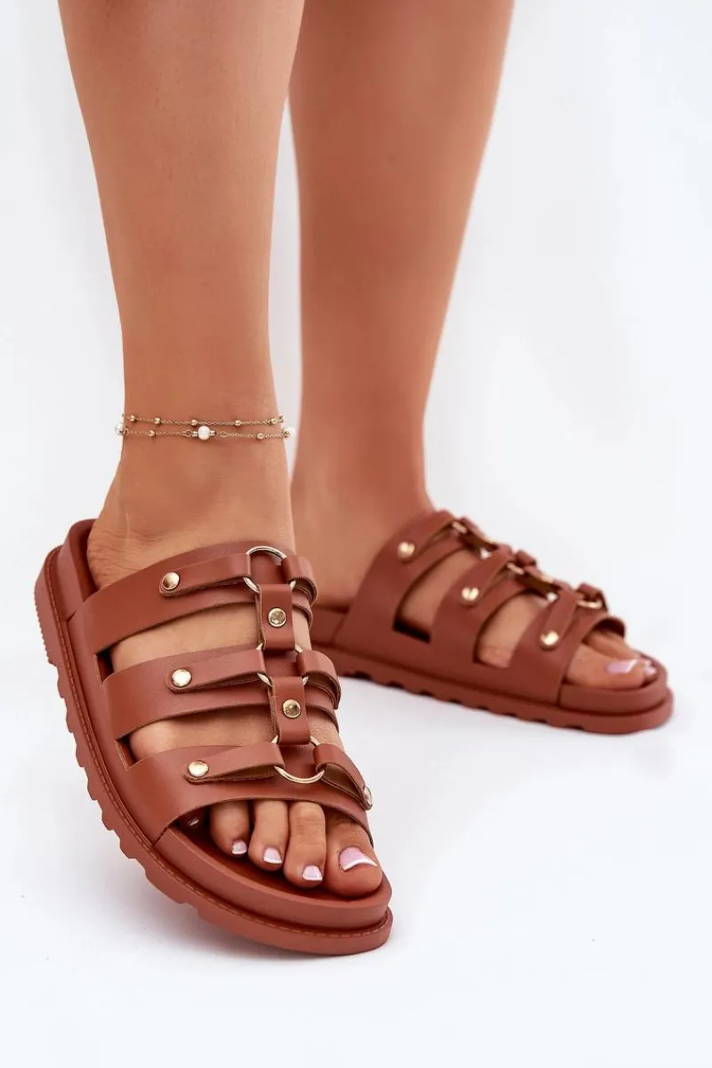 Discount Klapki Damskie Z Paskami Camel Pasiriela Damskie Klapki Na Platformie|Klapki Damskie Klasyczne