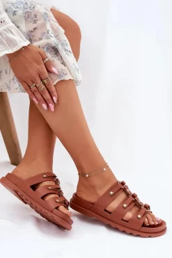 Discount Klapki Damskie Z Paskami Camel Pasiriela Damskie Klapki Na Platformie|Klapki Damskie Klasyczne