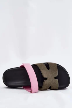 Klapki Na Platformie|Klapki Damskie Klasyczne><noscript><img width=