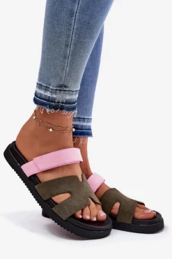 Klapki Na Platformie|Klapki Damskie Klasyczne><noscript><img width=