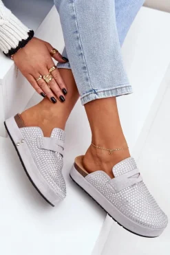 Klapki Na Platformie|Klapki Damskie Klasyczne><noscript><img width=