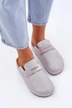 Klapki Na Platformie|Klapki Damskie Klasyczne><noscript><img width=