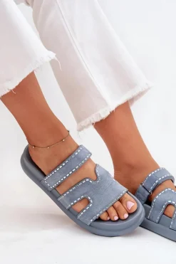 Online Klapki Damskie Ze Zdobieniem Na Platformie e Delyna Damskie Klapki Na Platformie|Klapki Damskie Klasyczne