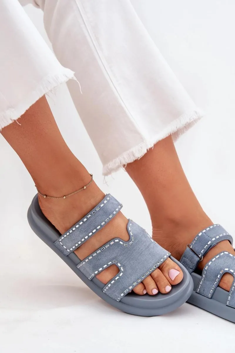 Online Klapki Damskie Ze Zdobieniem Na Platformie e Delyna Damskie Klapki Na Platformie|Klapki Damskie Klasyczne