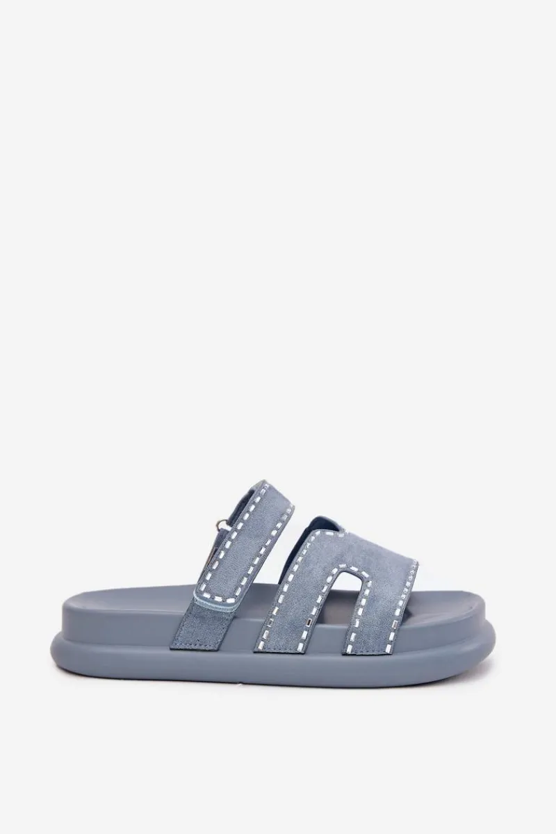 Online Klapki Damskie Ze Zdobieniem Na Platformie e Delyna Damskie Klapki Na Platformie|Klapki Damskie Klasyczne