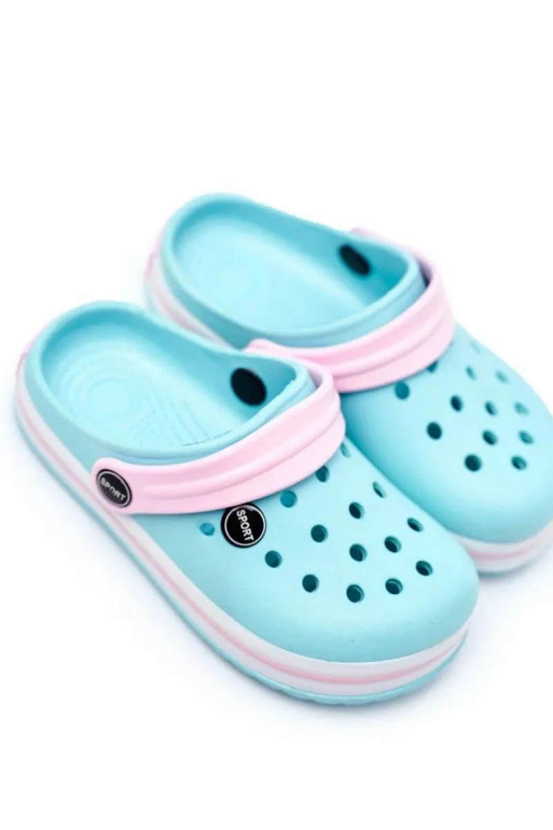 Online Klapki Dla Chłopca Dziewczynki Dziecięce Piankowe Kroksy Miętowe Dzieci Chłopięce|Dziewczęce