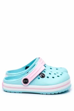 Online Klapki Dla Chłopca Dziewczynki Dziecięce Piankowe Kroksy Miętowe Dzieci Chłopięce|Dziewczęce