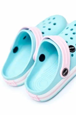 Online Klapki Dla Chłopca Dziewczynki Dziecięce Piankowe Kroksy Miętowe Dzieci Chłopięce|Dziewczęce