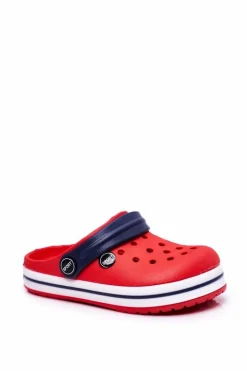 Best Boto Klapki Dla Chłopca Dziewczynki Dziecięce Piankowe Kroksy Czerwone
